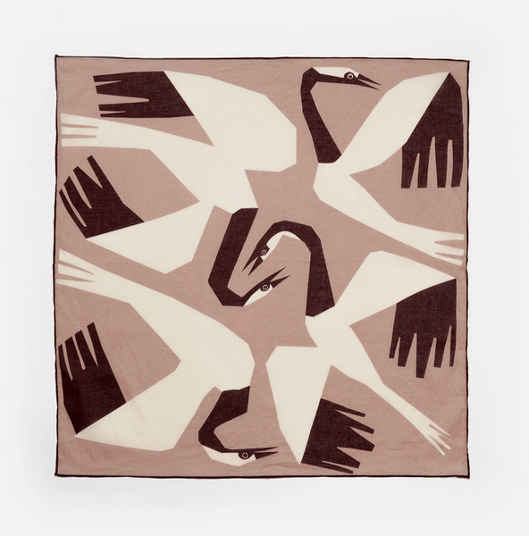 Lucky Crane Scarf