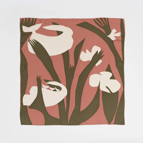 Swan and Bird Scarf