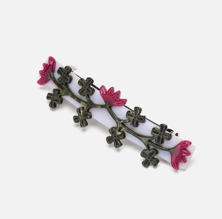 Crimson & Clover Hair Clip