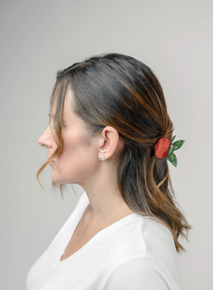 Pomegranate Hair Clip