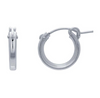 Hinged Post Hoops • Sterling Silver