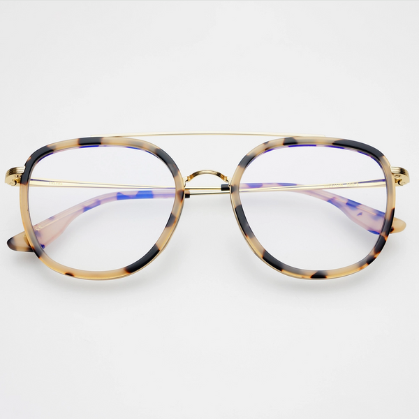 Weston Blue Light Readers • Milky Tortoise