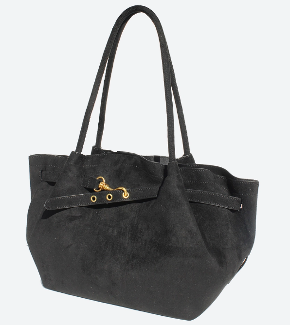 Alora Suede Shoulder Bag