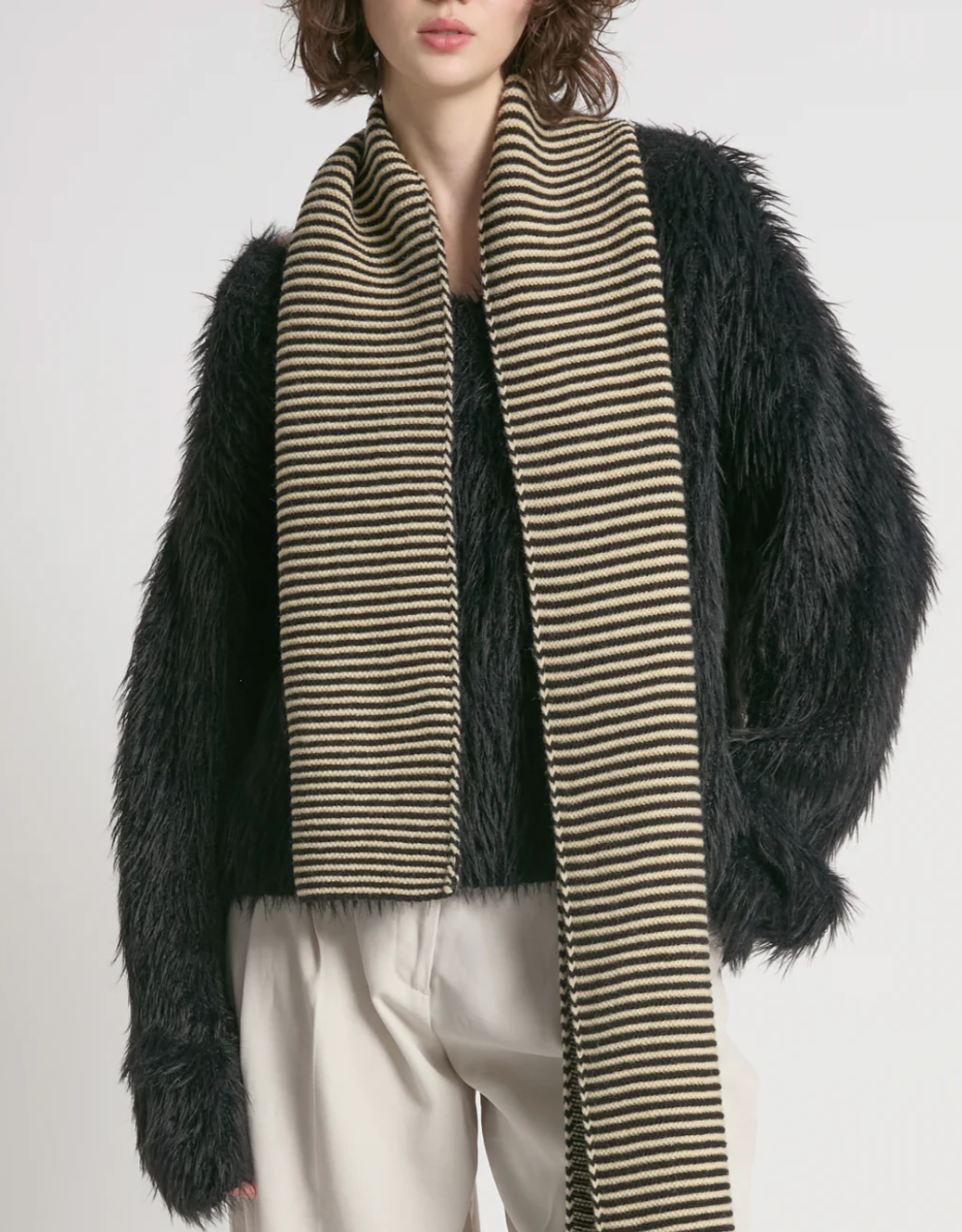 Striped Stitch Scarf