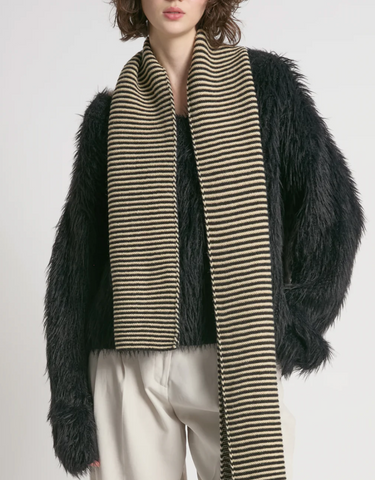 Striped Stitch Scarf
