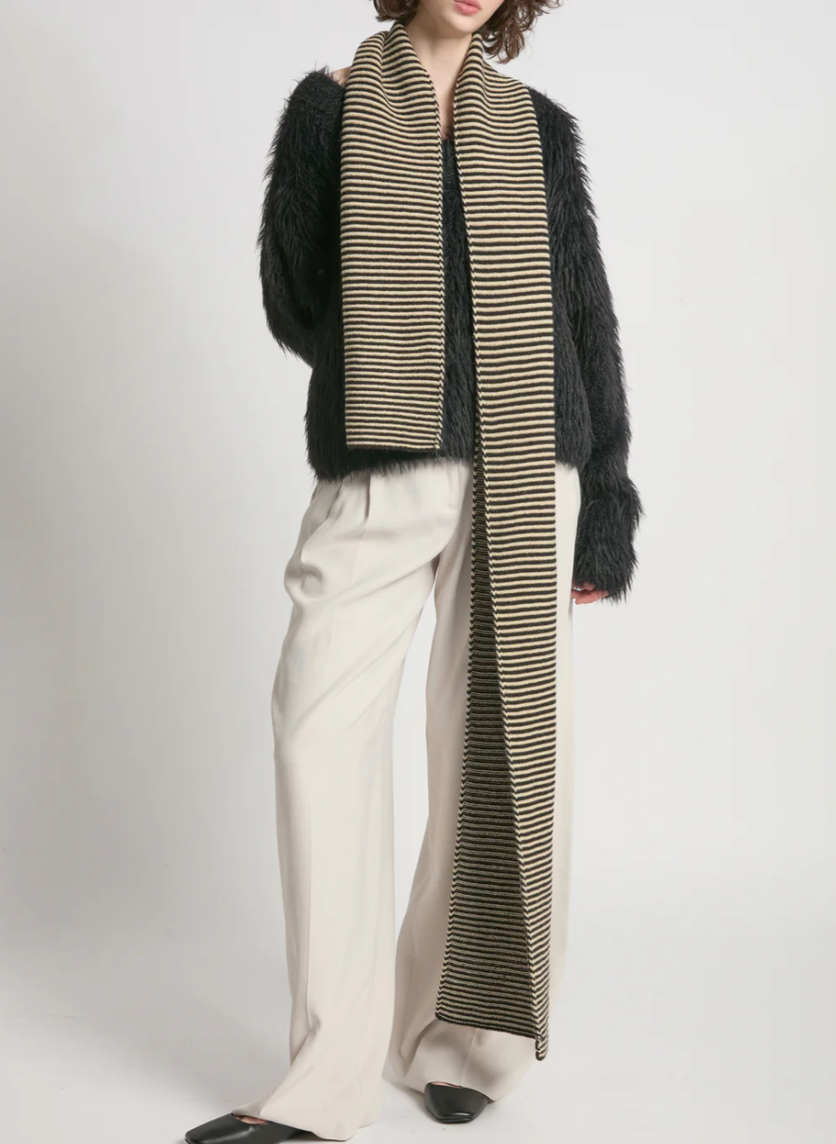 Striped Stitch Scarf