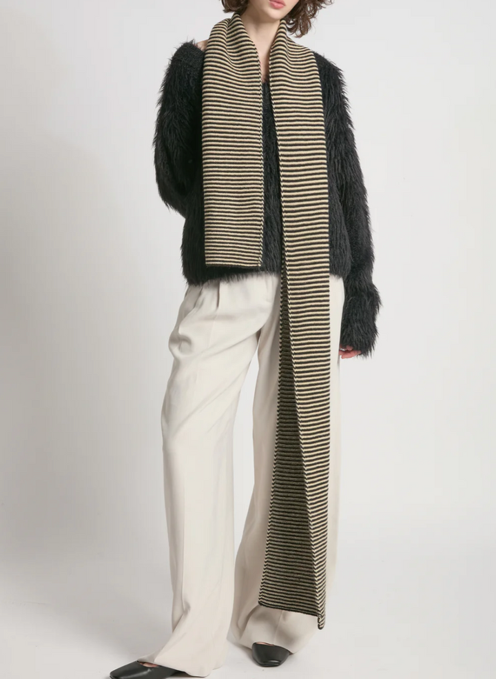 Striped Stitch Scarf