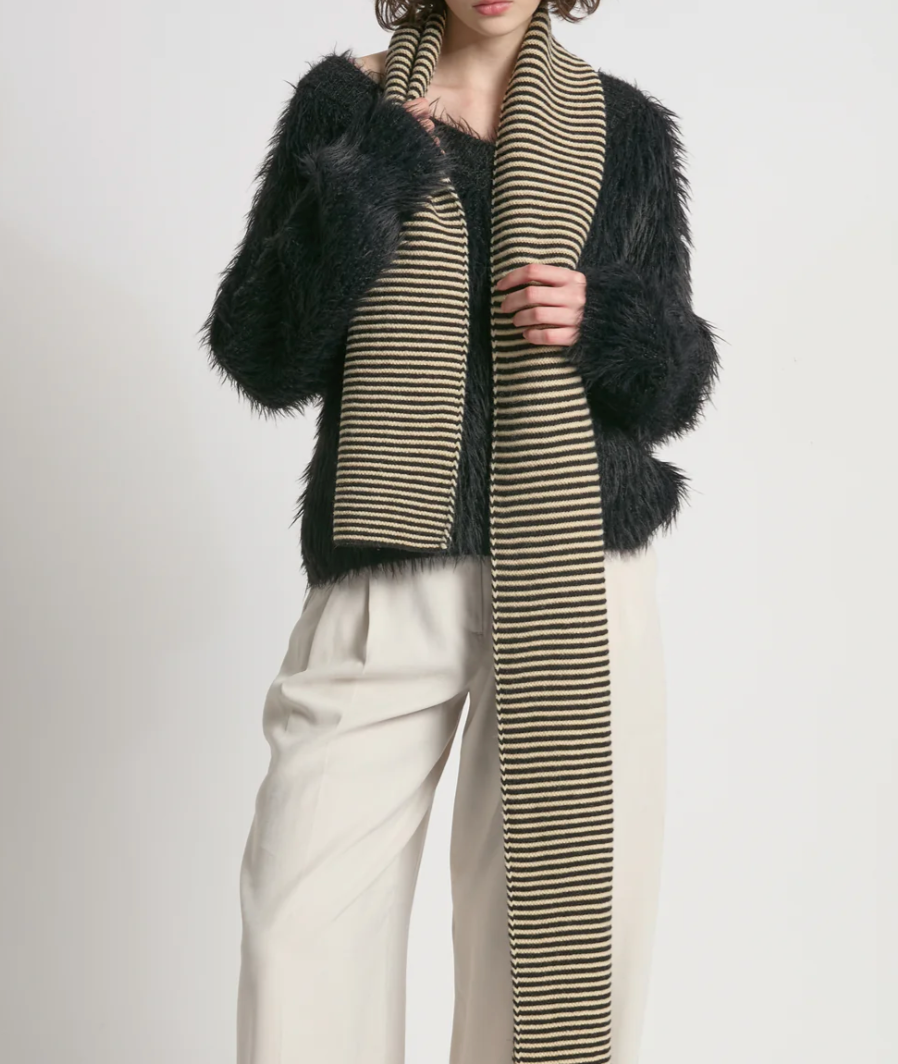 Striped Stitch Scarf