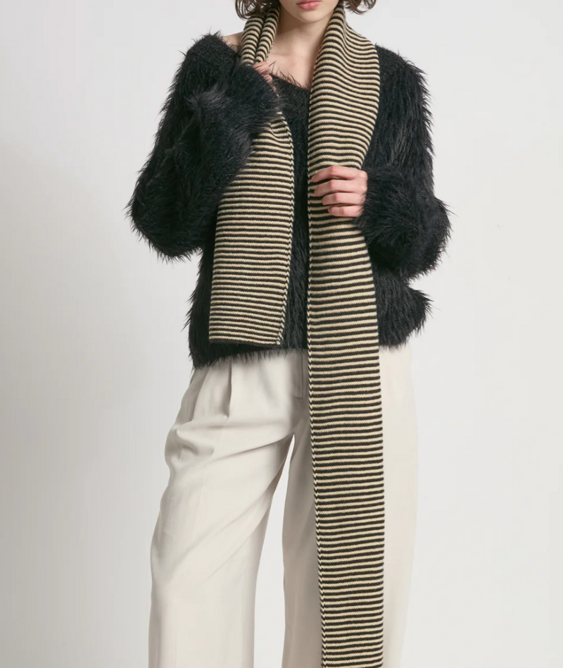 Striped Stitch Scarf