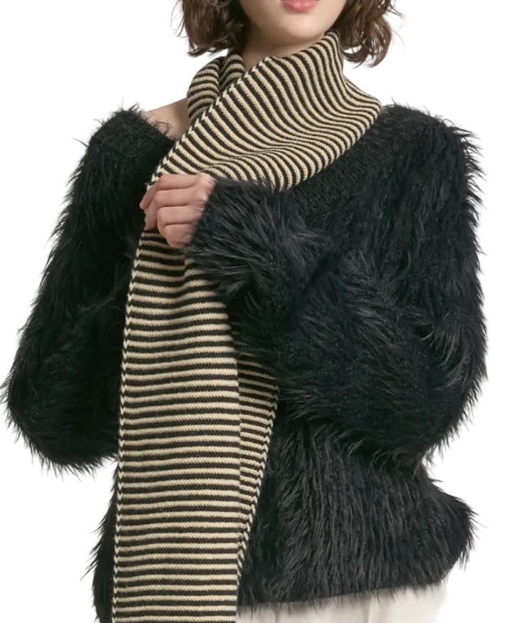 Striped Stitch Scarf