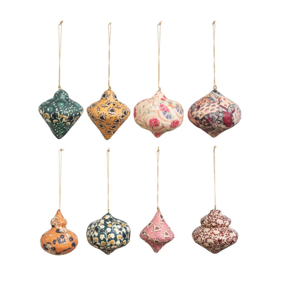 Paper Mache Ornaments