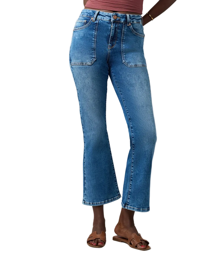 Billie Cropped Bootcut • Indigo Muse