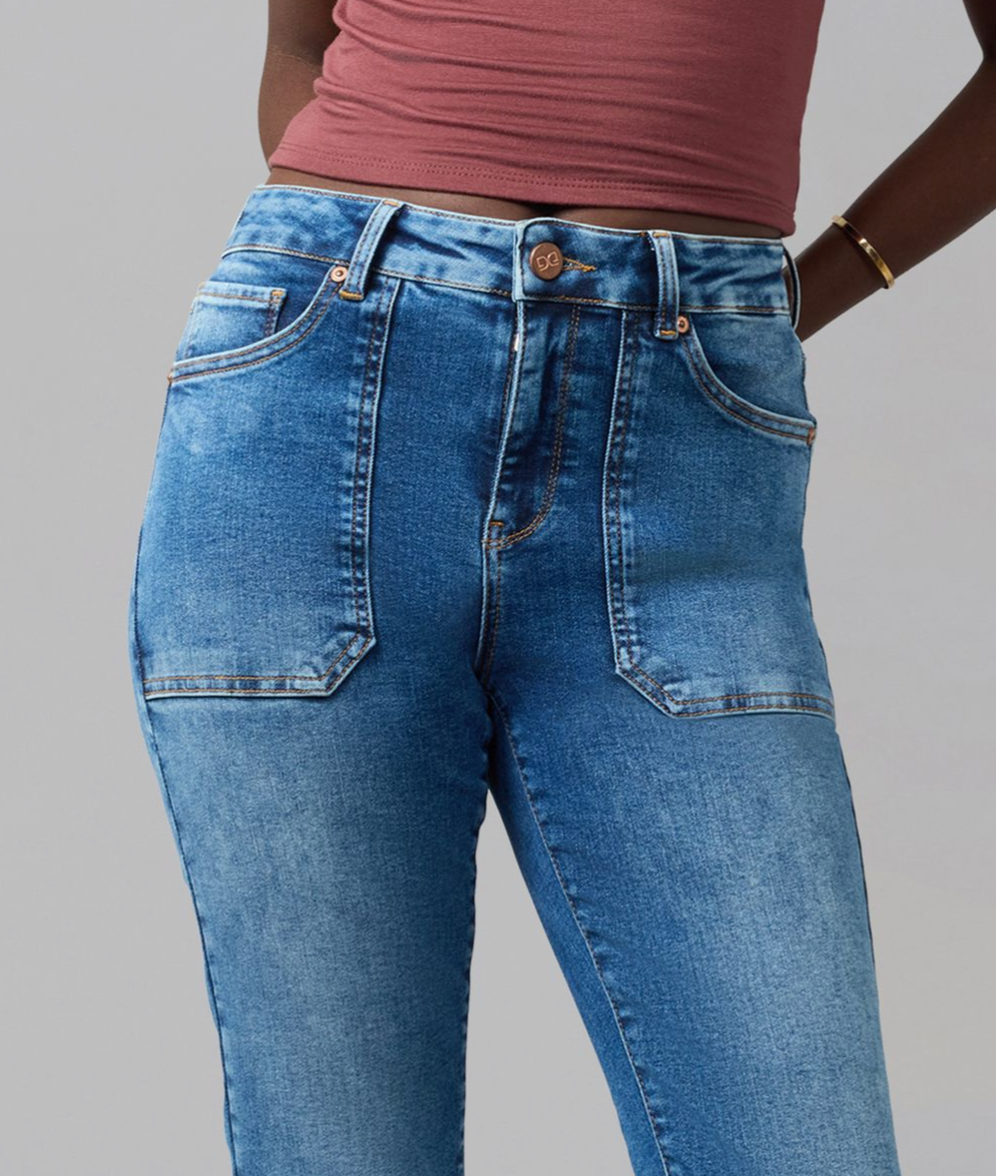 Billie Cropped Bootcut • Indigo Muse