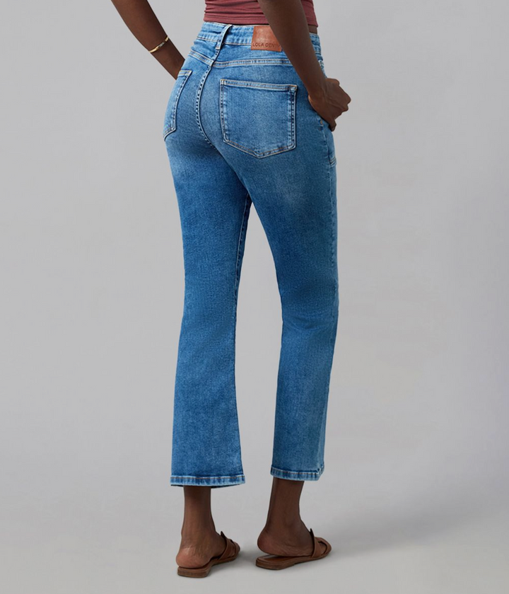 Billie Cropped Bootcut • Indigo Muse