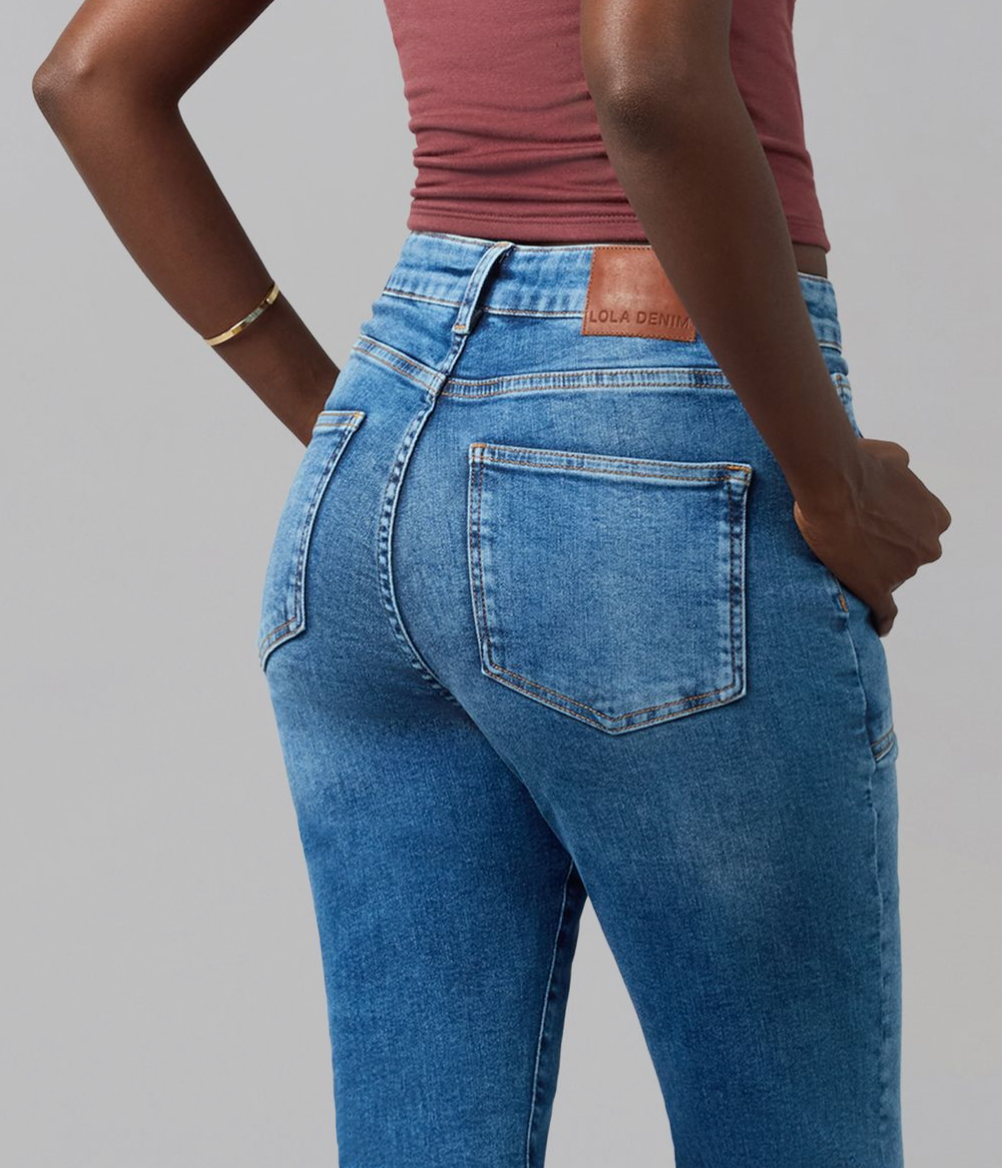 Billie Cropped Bootcut • Indigo Muse