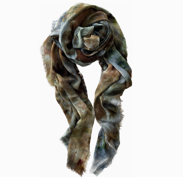 Gouache Scarf • Bronze