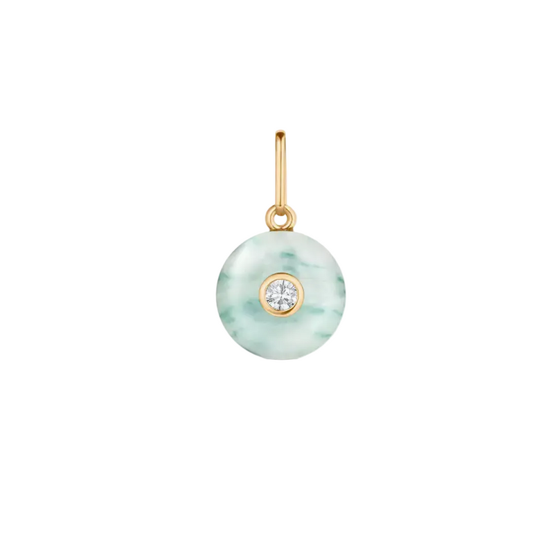 Bon Bon Green Dot Charm