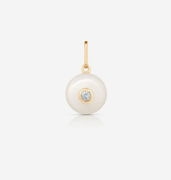 Bon Bon Mother of Pearl Charm
