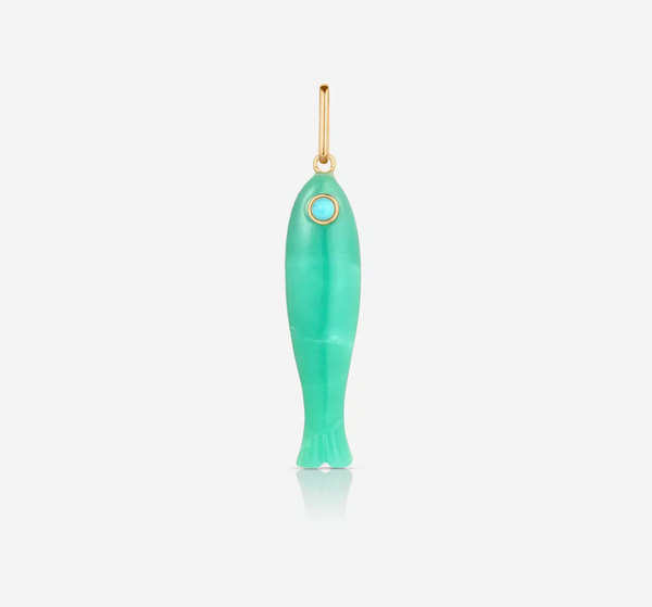 Fortuna Chrysoprase Charm