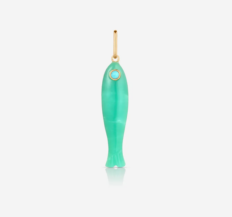 Fortuna Chrysoprase Charm