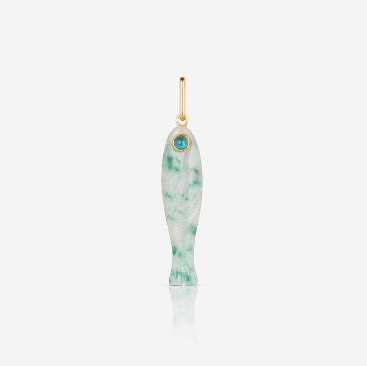 Fortuna Green Dot Charm