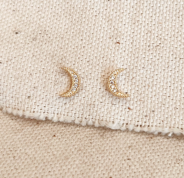 Snow Moon Studs