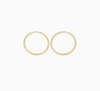 Gold Filled Endless Hoops