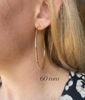 Gold Filled Endless Hoops