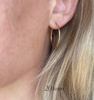 Gold Filled Endless Hoops