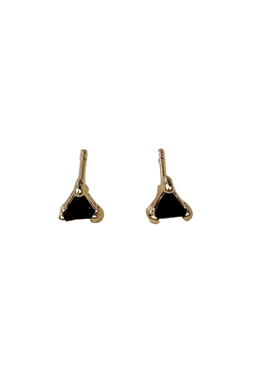 Triangle's Edge Studs • Black