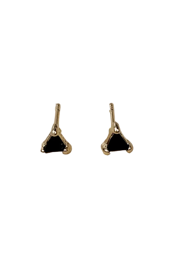Triangle's Edge Studs • Black