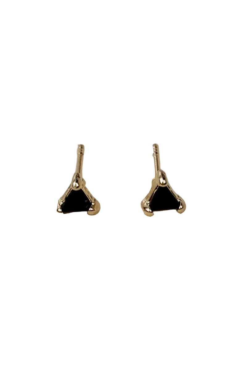 Triangle's Edge Studs • Black