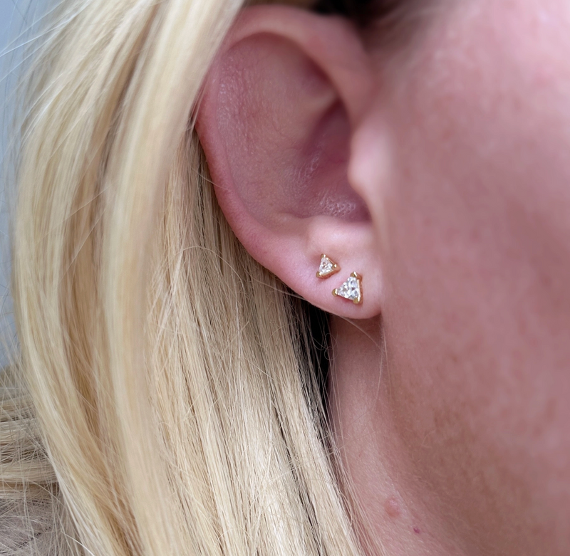 Triangle's Edge Studs