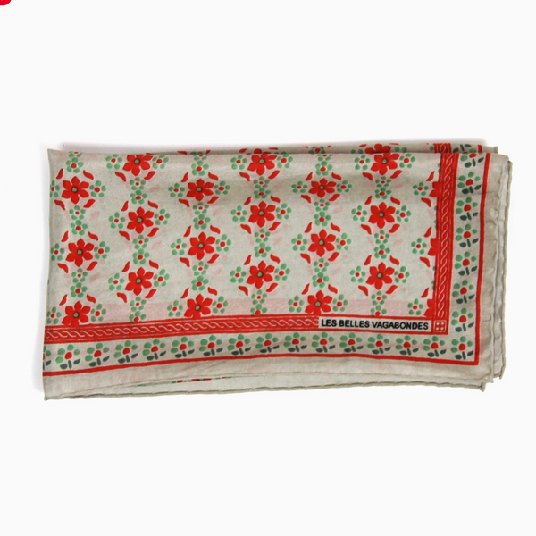 Mini Natasha Scarf • Coral