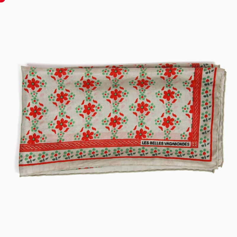 Mini Natasha Scarf • Coral