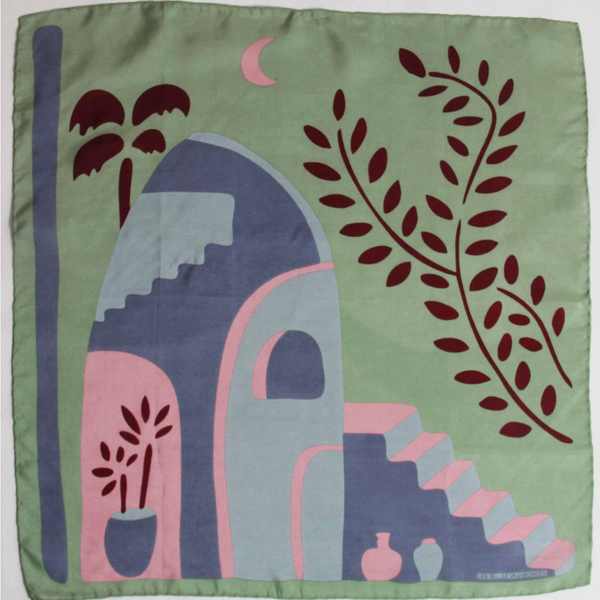 Mini Kasbah Scarf • Green