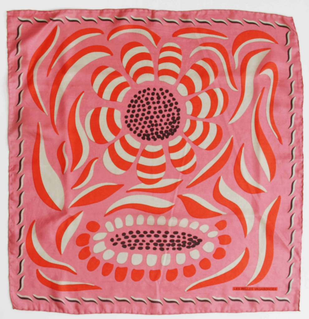 Mini Forget-Me-Not Scarf • Rose