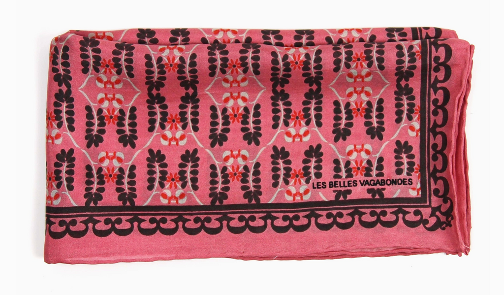 Mini Albertine Scarf • Rose