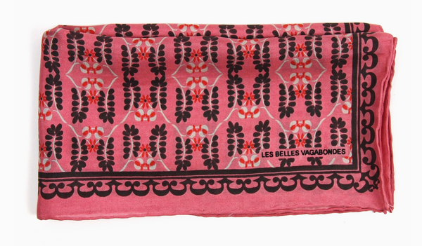 Mini Albertine Scarf • Rose