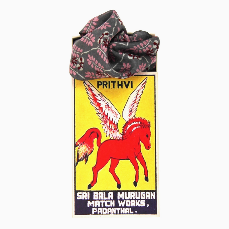 Mini Albertine Scarf • Brown