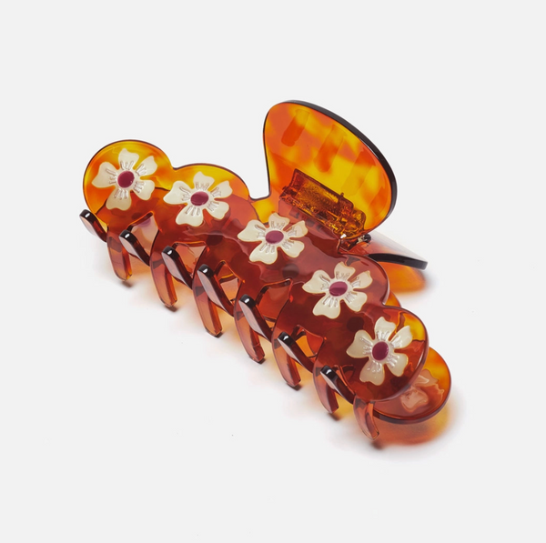 Flower Crown Hair Claw