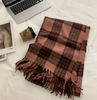Rosewood Check Scarf