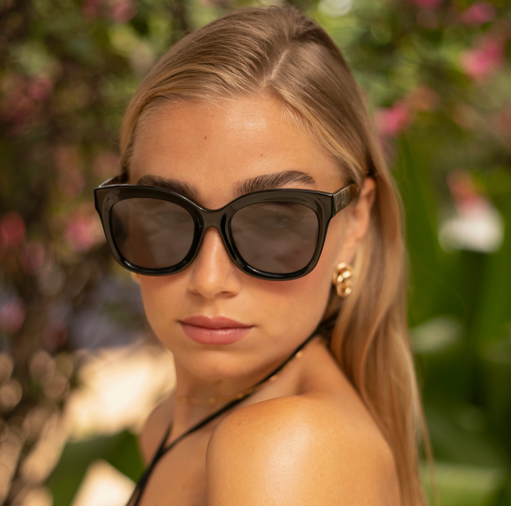 Naples Cat Eye Sunglasses • Black