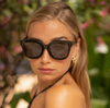 Naples Cat Eye Sunglasses • Black