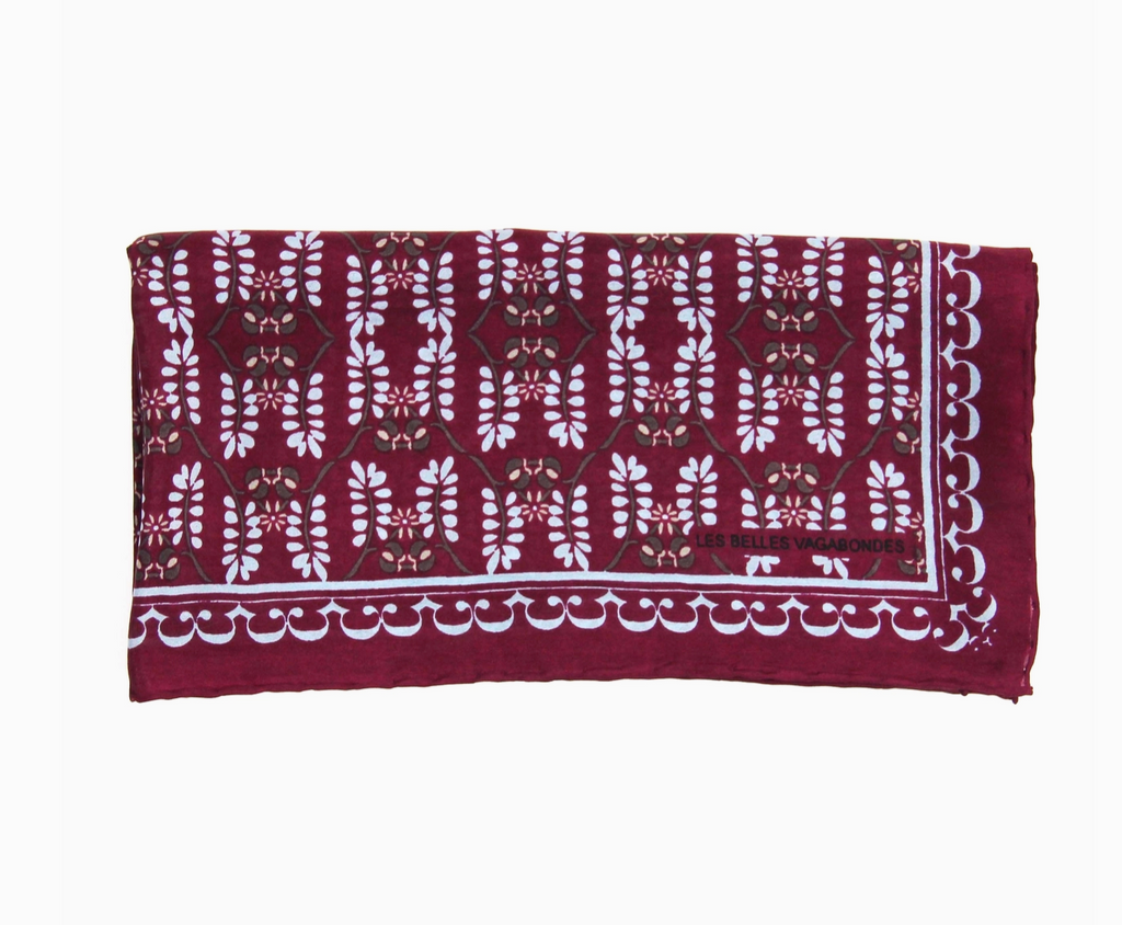 Mini Albertine Scarf • Bordeaux