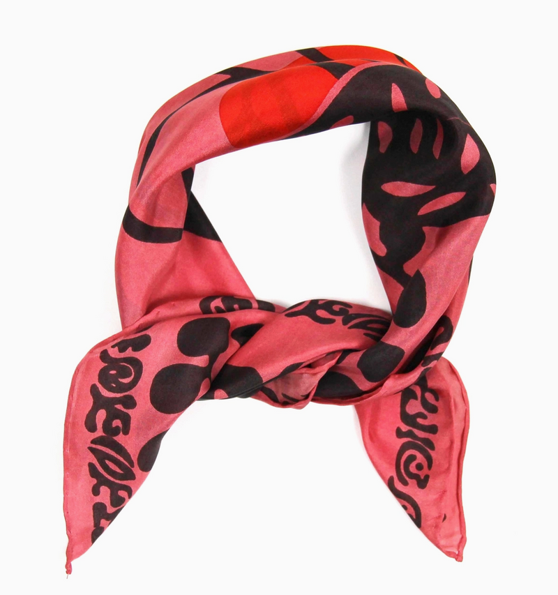 Mini Arum Scarf • Brown