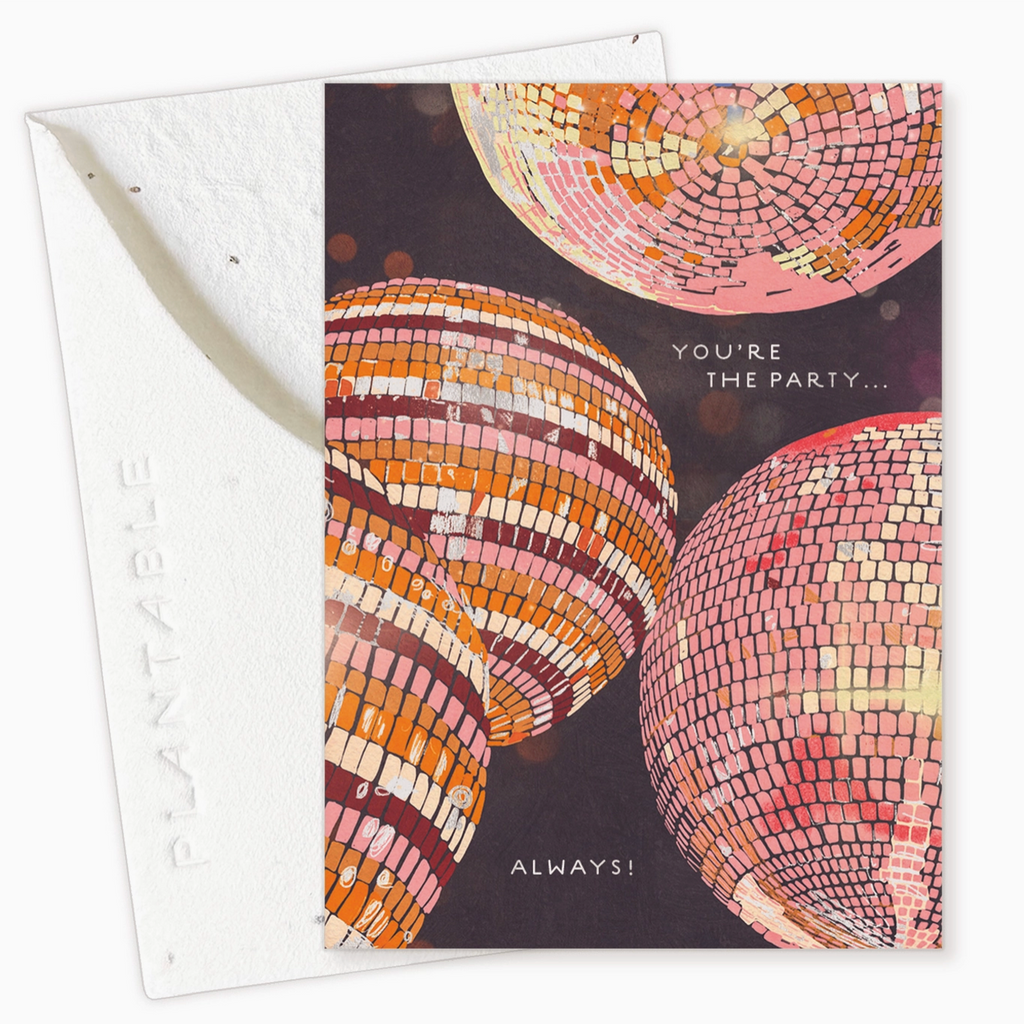 Mini Greeting Card • Disco Birthday