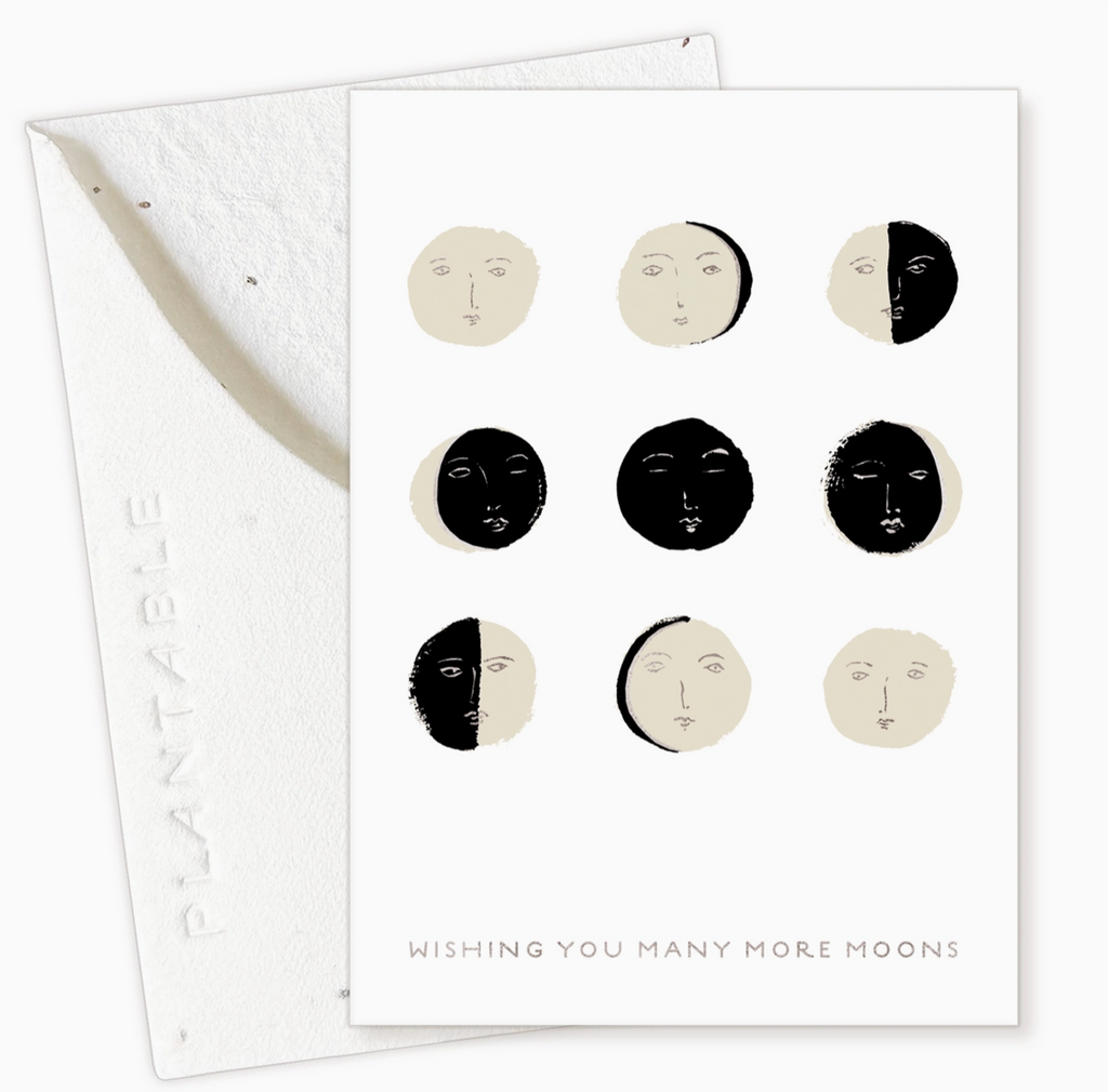 Mini Greeting Card • Many Moons