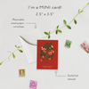 Mini Greeting Card • Thank You Strawberry