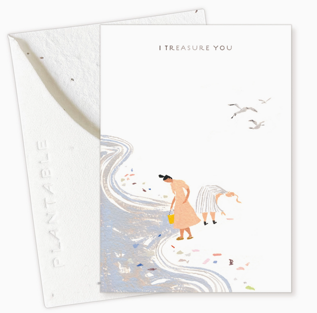 Mini Greeting Card • I Treasure You
